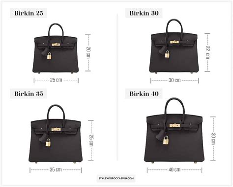 hermes birkin bag size|Hermes bag size chart.